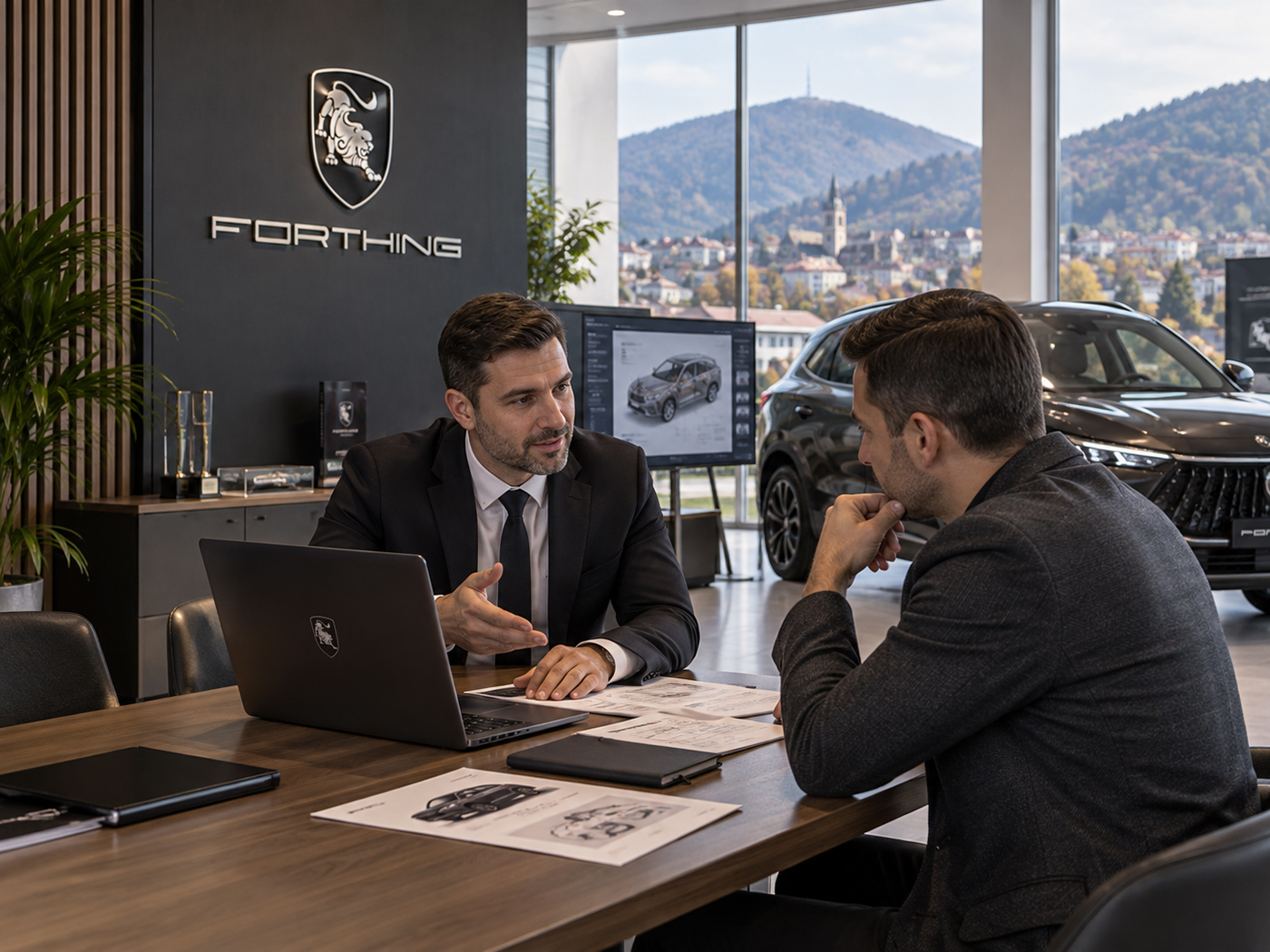 Devino dealer Forthing în România